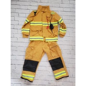 Teetot Kids 5/6 Firefighter Fireman Halloween Costume